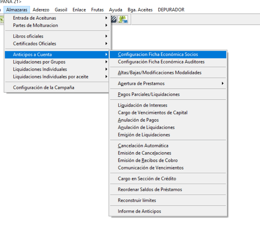Ruta de acceso&nbsp;