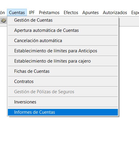 Ruta Informes de Cuentas
