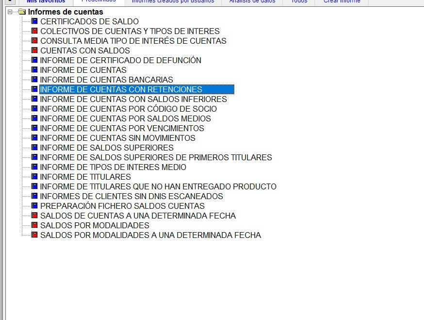 Informe Cuentas con Retenciones