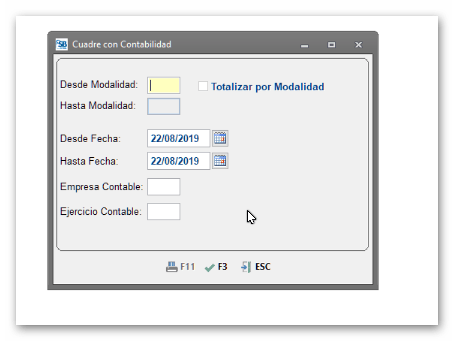 Cuadre con Contabilidad