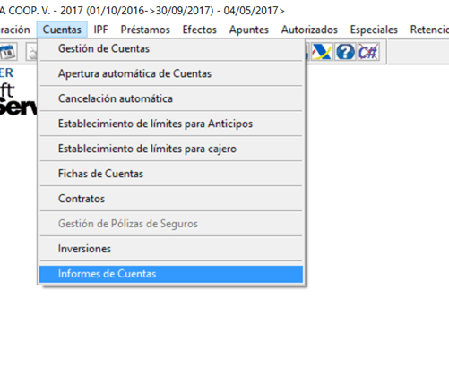 Ruta Informes de Cuentas