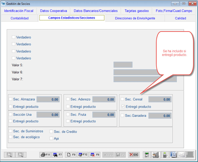 Nuevo campo "Entregó Producto"
