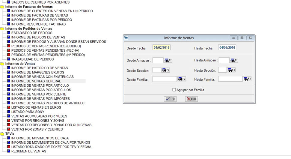 Informe de Ventas General