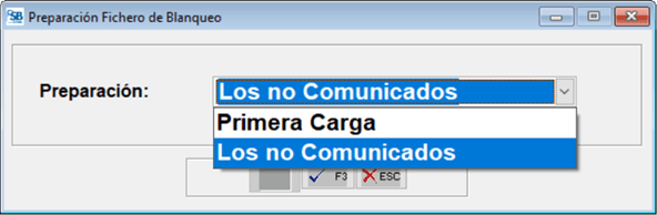 Preparación Fichero de Blanqueo