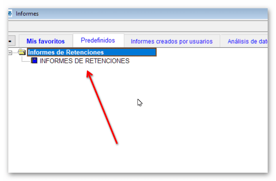 Informe de Retenciones Informe de Retenciones