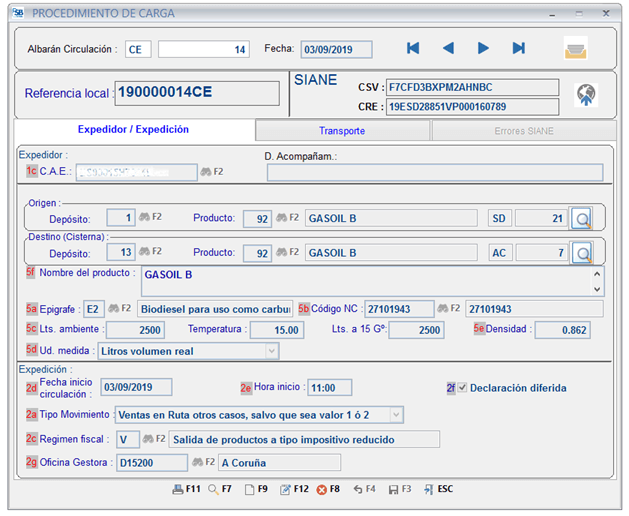 Albarán de circulación